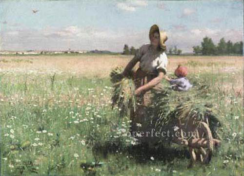 The Meadow Lark 1887 academic painter Paul Peel Oil Paintings